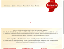 Tablet Screenshot of eidmann.de